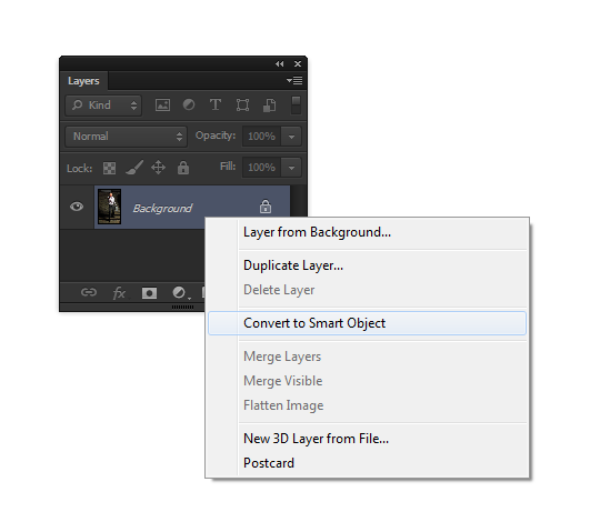 Создание постера в Photoshop